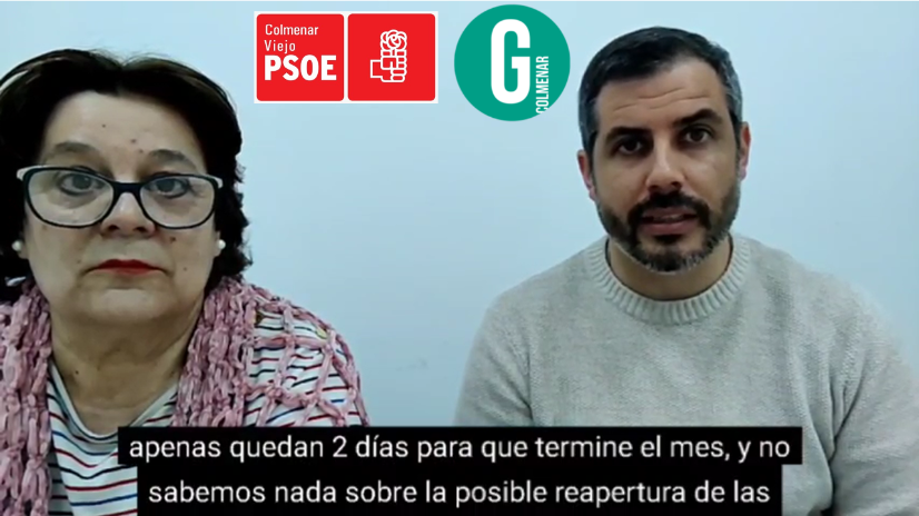Comunicado de Ganemos Colmenar y PSOE sobre las Urgencias de Colmenar a 28/4/2022
