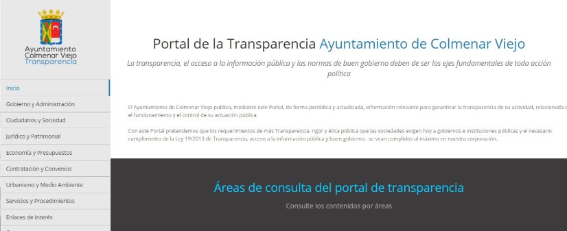 Ganemos propone la actualización y mejora del Portal de Transparencia