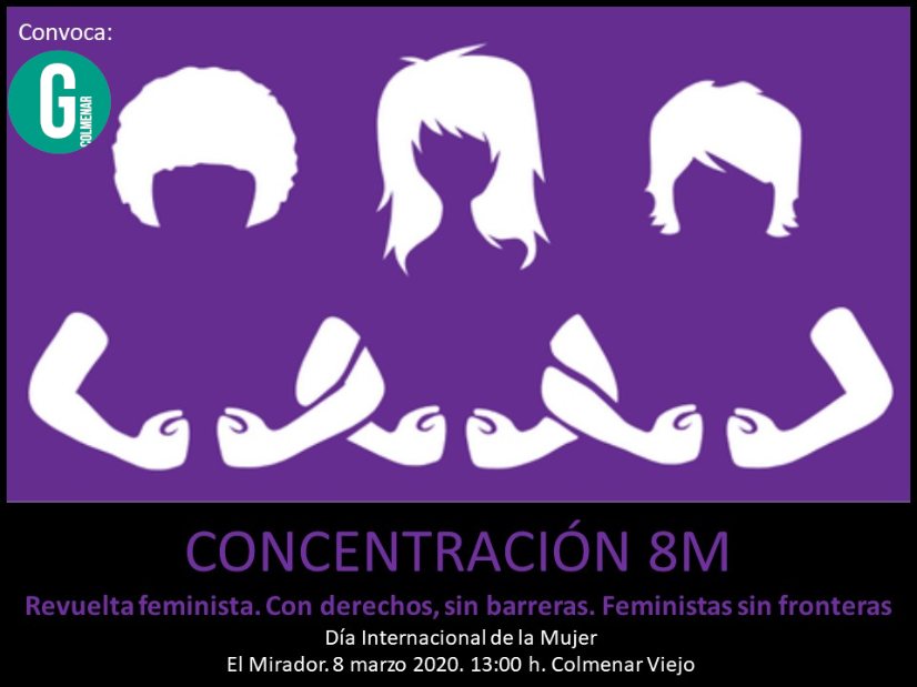 8M: Revuelta Feminista en Colmenar Viejo