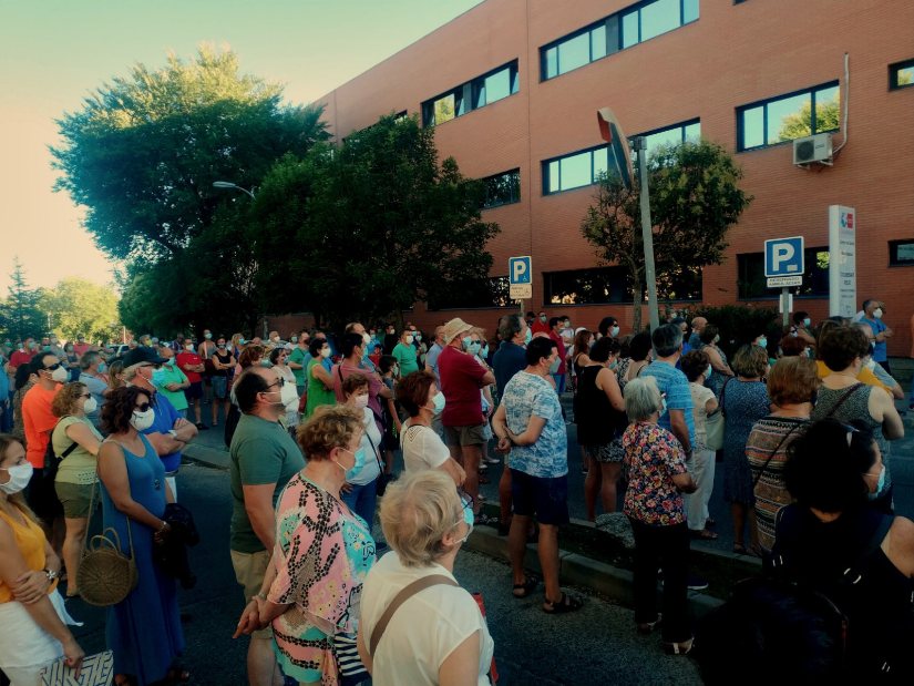 MANIFESTACIÓN EN COLMENAR VIEJO POR UNA SANIDAD PÚBLICA DE CALIDAD 