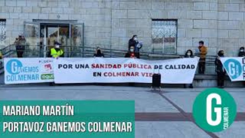 Manifiesto por la reapertura de Urgencias y Sanidad Pública de calidad - Colmenar Viejo 9/4/2021