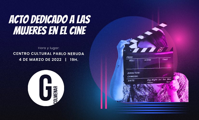 Viernes 4 de marzo 19h, Acto dedicado a las mujeres en el cine