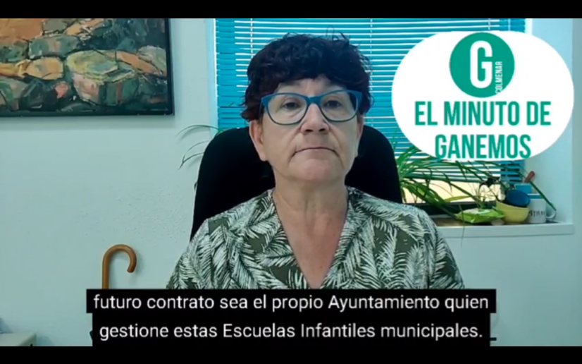 Ganemos Colmenar apuesta por la gestión municipal de las Escuelas Infantiles municipales