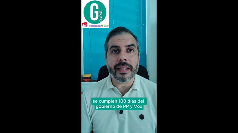 Ganemos hace balance de 100 días de Gobierno PP-Vox en Colmenar 