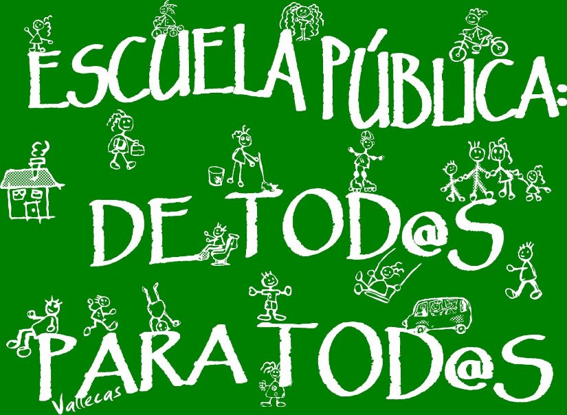 Ganemos Colmenar anima a la matriculación en la Escuela Pública