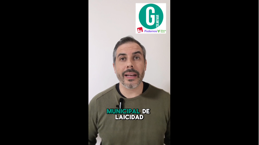Ganemos Colmenar plantea elaborar un Reglamento municipal de Laicidad