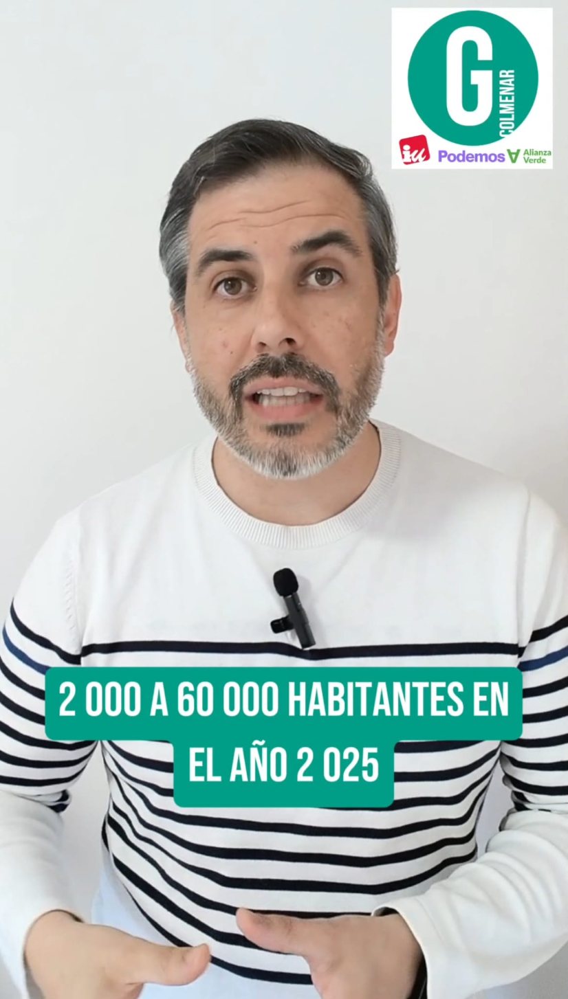 60.000 habitantes en Colmenar Viejo, pero hay poco que celebrar tras casi duplicar población en 25 años