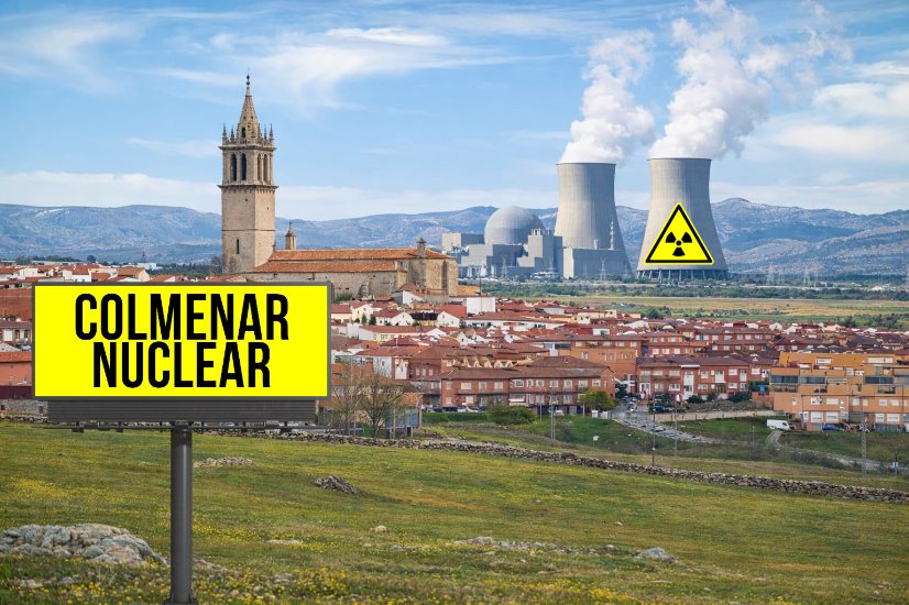 Ganemos impulsa la construcción de una central nuclear en Colmenar