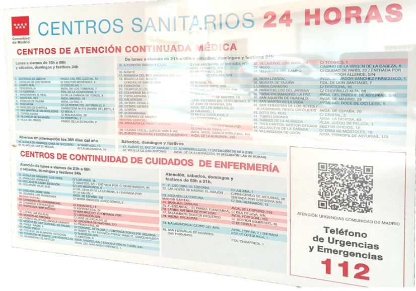 Colmenar Viejo sin Urgencias médicas todas las Navidades 