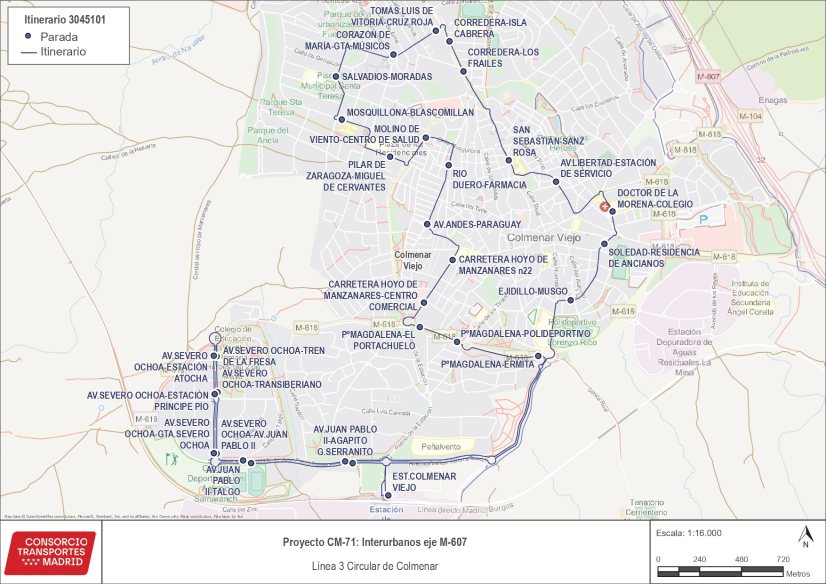 Ganemos Ganemos Colmenar denuncia que el nuevo plan de transporte “hace aguas”