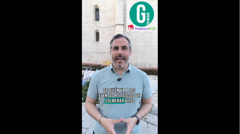 El PP de Colmenar "pasa lista" en las procesiones para desviar la atención de su nefasta gestión