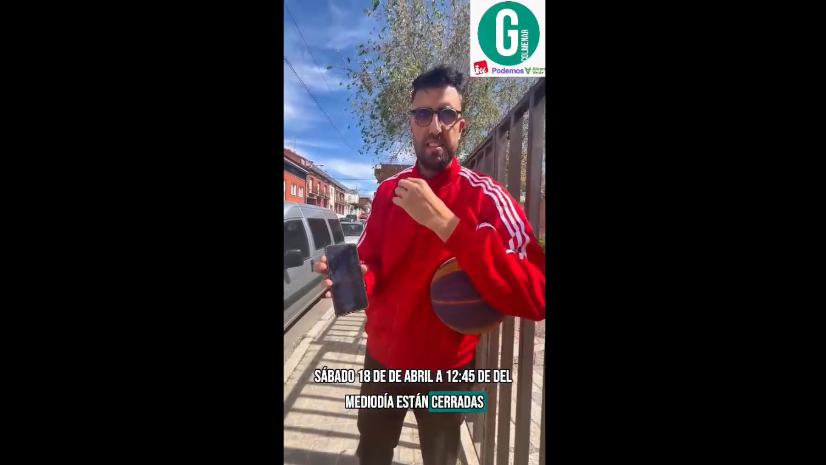 El PP mantiene pistas deportivas municipales cerradas en findes y festivos