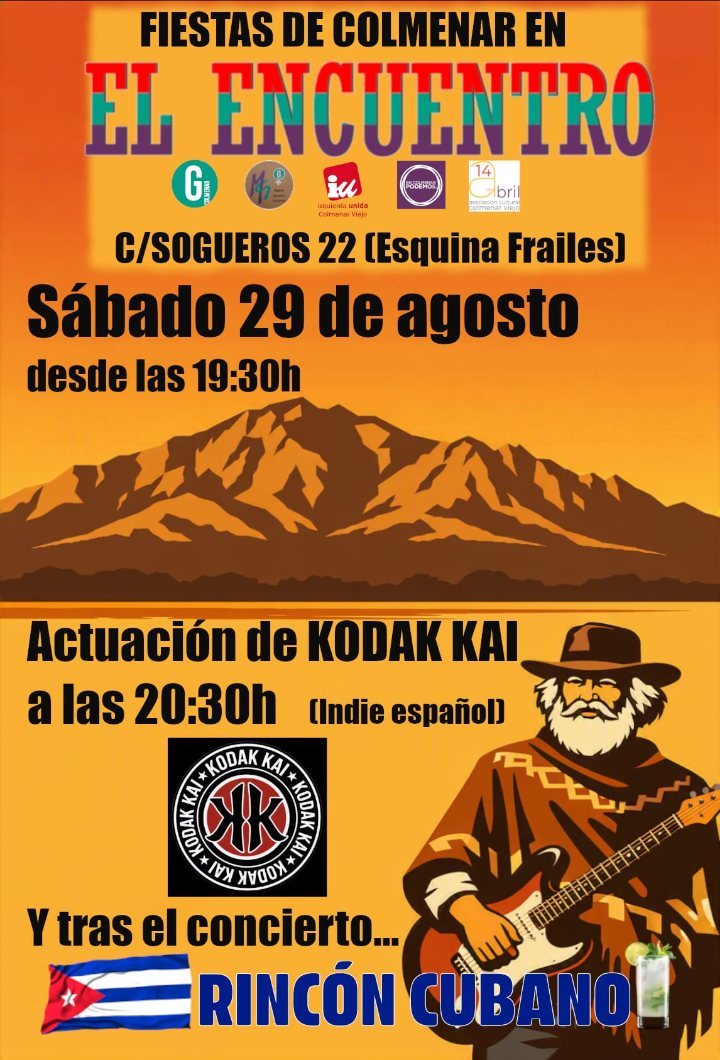 Fiestas 2026 en El Encuentro 